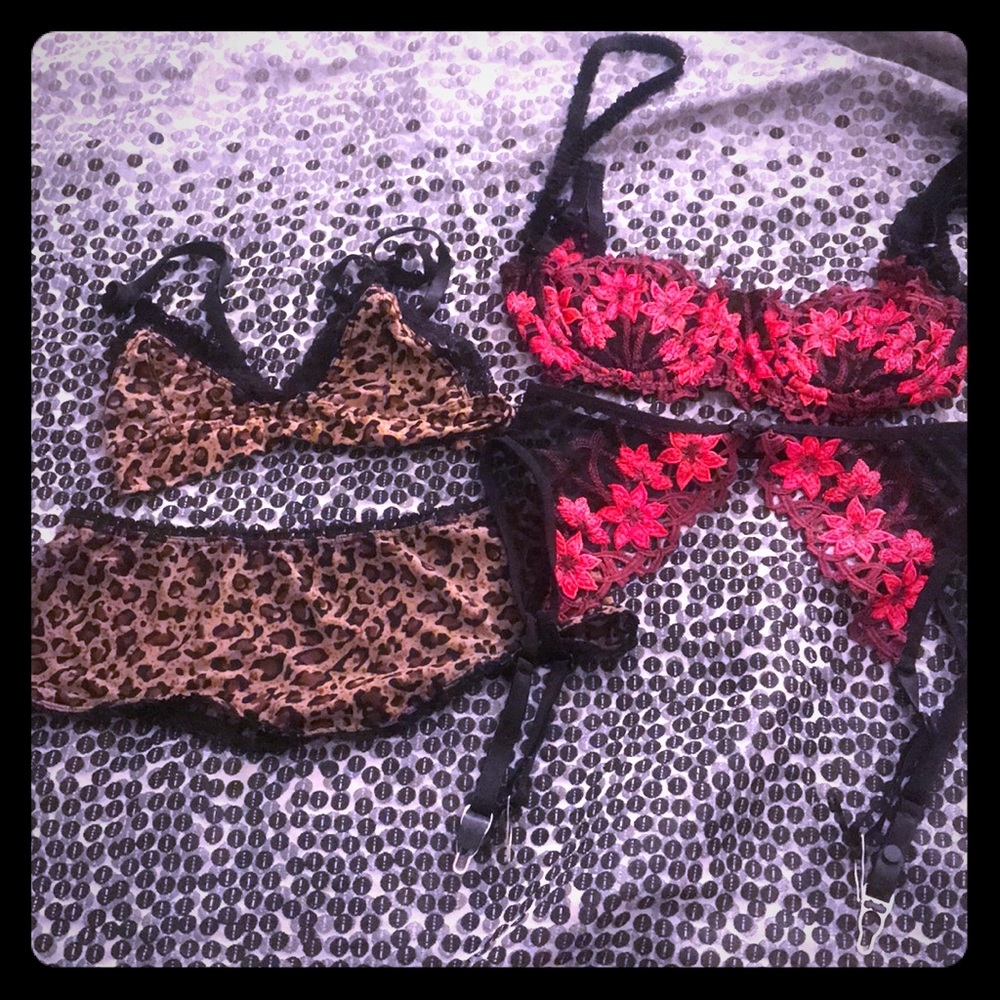 Two lingerie sets